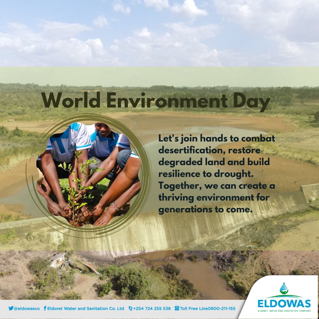 This #WorldEnvironmentDay, we highlight the Eldoret-Iten Water Fund an example of our commitment to sustainability. It goes beyond traditional approaches, using nature-based solutions e.g. reforestation, soil &amp; water conservation to tackle the pressing issues of climate change.