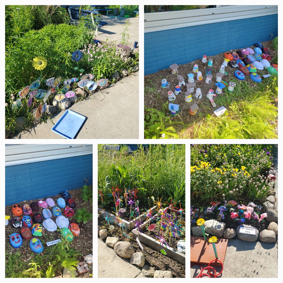 Friday was a beautiful day for Gardenfest! Students created beautiful art from trash and planted flowers with their teachers! <a href="/stark_kellie/">Kellie Stark</a> <a href="/CoolidgeCougars/">Coolidge Cougars</a>