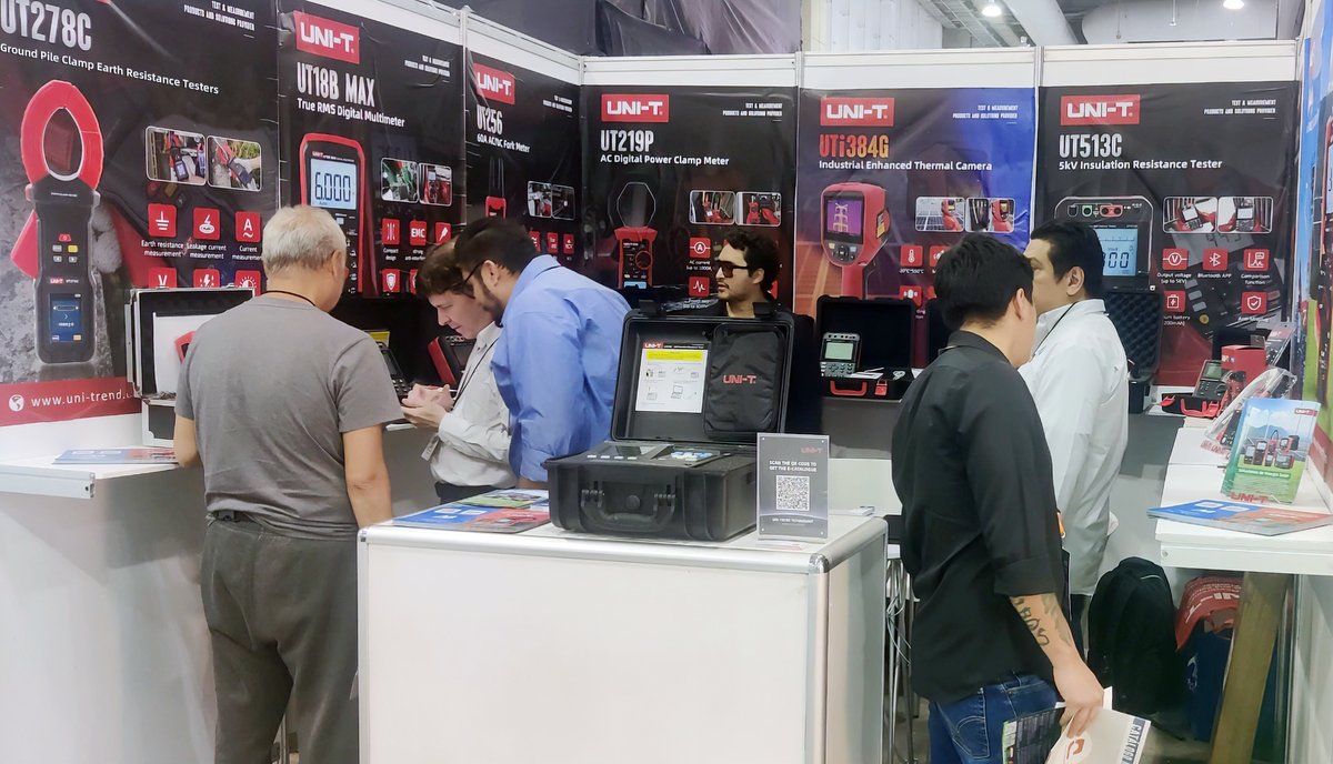 Unitrend1988's tweet photo. #UniTrend is at #EXPOElectrica #Mexico!
Join us at Booth 729 and explore our latest advancements in power measurement equipment and solutions. Our team is eager to meet you and answer your questions!
Time: June 4th-6th | Location: Centro CitiBanamex
#PowerMeasurement #Innovation https://t.co/SUZk8NrpiP