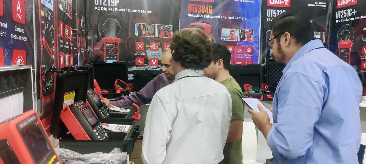 Unitrend1988's tweet photo. #UniTrend is at #EXPOElectrica #Mexico!
Join us at Booth 729 and explore our latest advancements in power measurement equipment and solutions. Our team is eager to meet you and answer your questions!
Time: June 4th-6th | Location: Centro CitiBanamex
#PowerMeasurement #Innovation https://t.co/SUZk8NrpiP