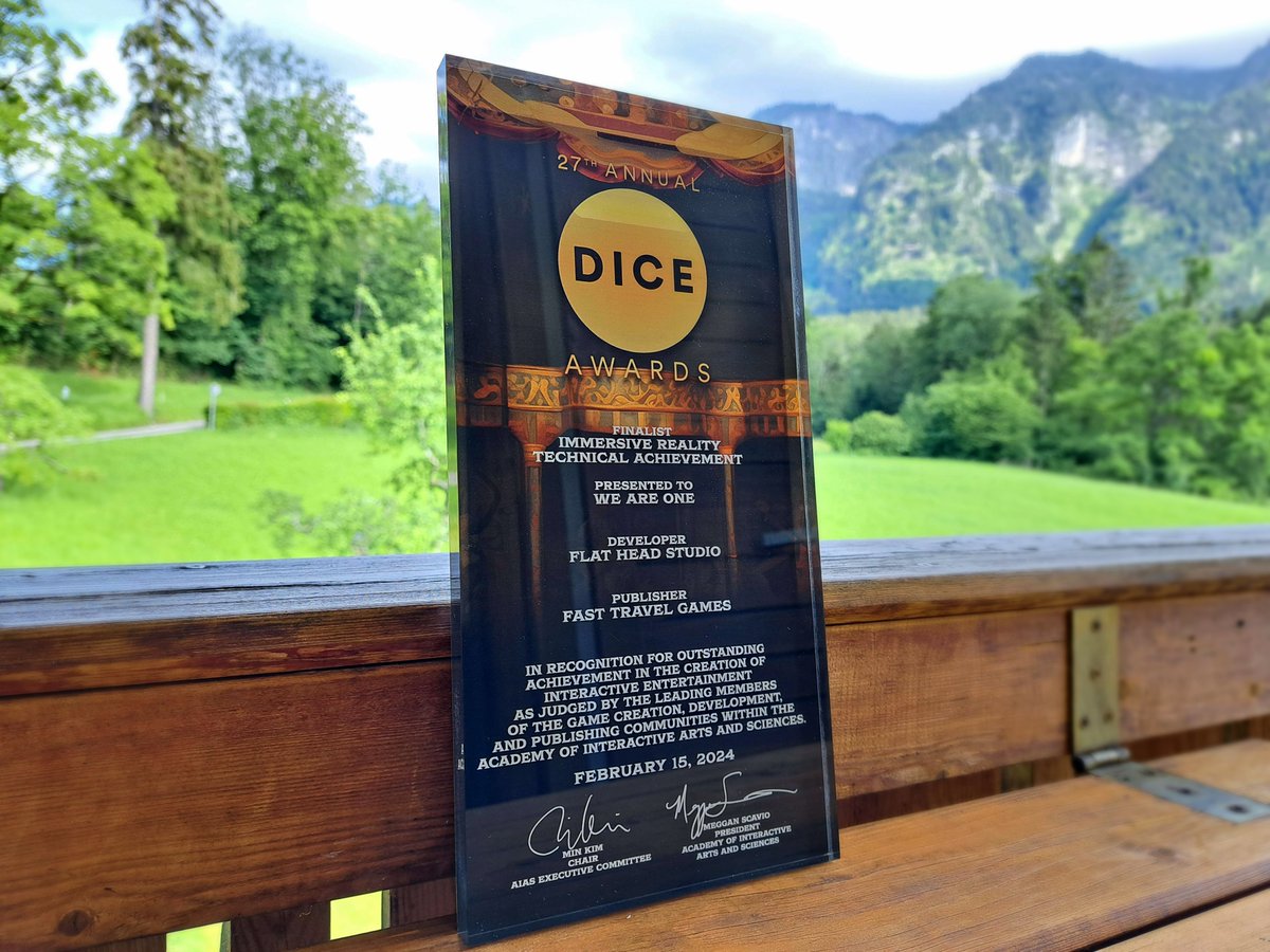 look at what we just got in our mail👀
#DICEawards #finalists
