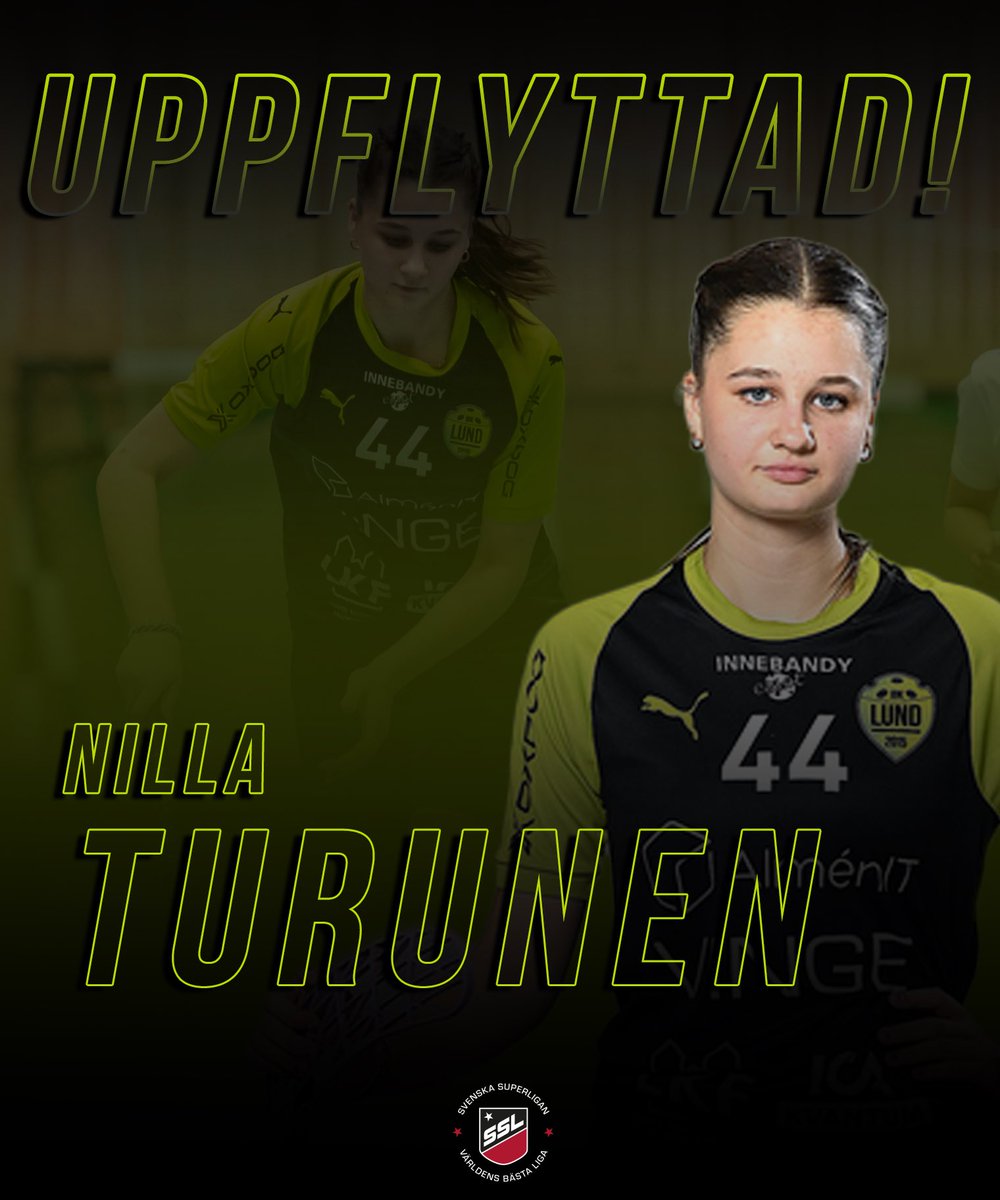 TURUNEN FLYTTAS UPP

Det senaste nyförvärvet till vårt damlag i Svenska Superligan hämtas från de egna leden. Det är Nilla Turunen som blir nästa i raden av egna produkter som flyttas upp från vårt Div.1-lag.

🖥️ ibklund.sportadmin.se/nyheter/?ID=95…

#ibklund #ibsilly #sslse