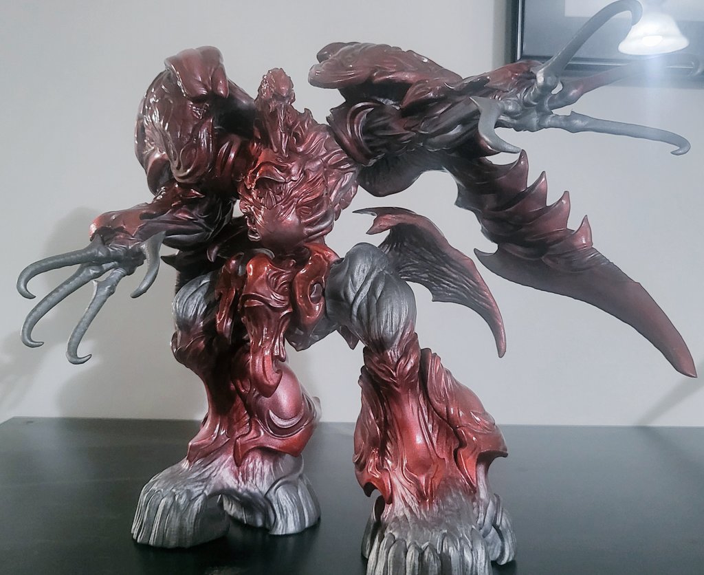 MogiWorkshop's tweet photo. 75mm scale The Ruby Weapon
#FinalFantasyXIV #RubyWeapon #DnD #minitures #WIPs #Wargaming https://t.co/qTKAoNQIOn