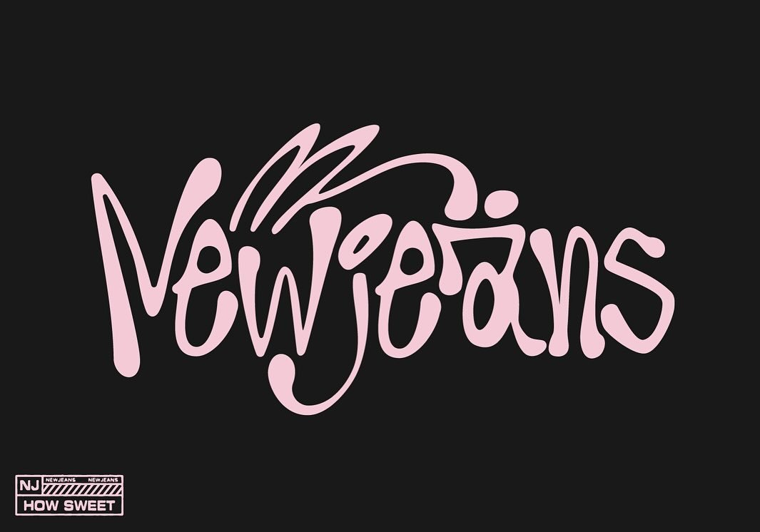 NeueGenes's tweet photo. NewJeans How Sweet  
Album Lettering Design  

Design by v1c3v1c3v1c3 (air terminal)  
🔗https://t.co/0ntbUeHBLT 

#NewJeans #뉴진스 
#NewJeans_HowSweet 
#NewJeans_BubbleGum 
#NewJeans_is_Everywhere https://t.co/daCU3mI1tz