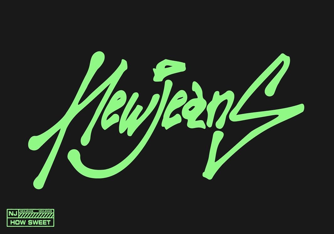 NeueGenes's tweet photo. NewJeans How Sweet  
Album Lettering Design  

Design by v1c3v1c3v1c3 (air terminal)  
🔗https://t.co/0ntbUeHBLT 

#NewJeans #뉴진스 
#NewJeans_HowSweet 
#NewJeans_BubbleGum 
#NewJeans_is_Everywhere https://t.co/daCU3mI1tz