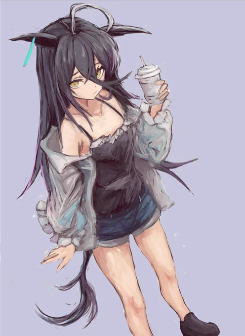 #このタグを見た人は黙って飲み物を持ったキャラを貼る 