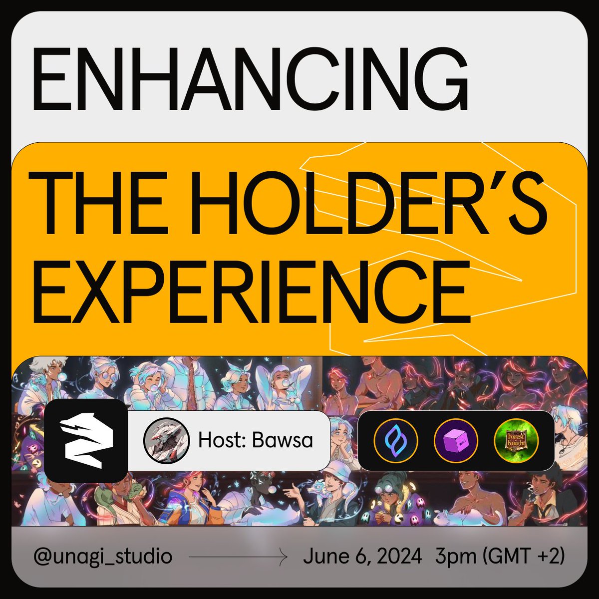 Persona_Journey's tweet photo. Enhancing The Holder's Experience

⏰ June 6th, 9AM EST   

with @SeedifyFund  @GetBlockGames @ForestKnight_io

Hosted by @nftbawsa 

Set your reminders below 👇 https://t.co/I0qoCxqcfN