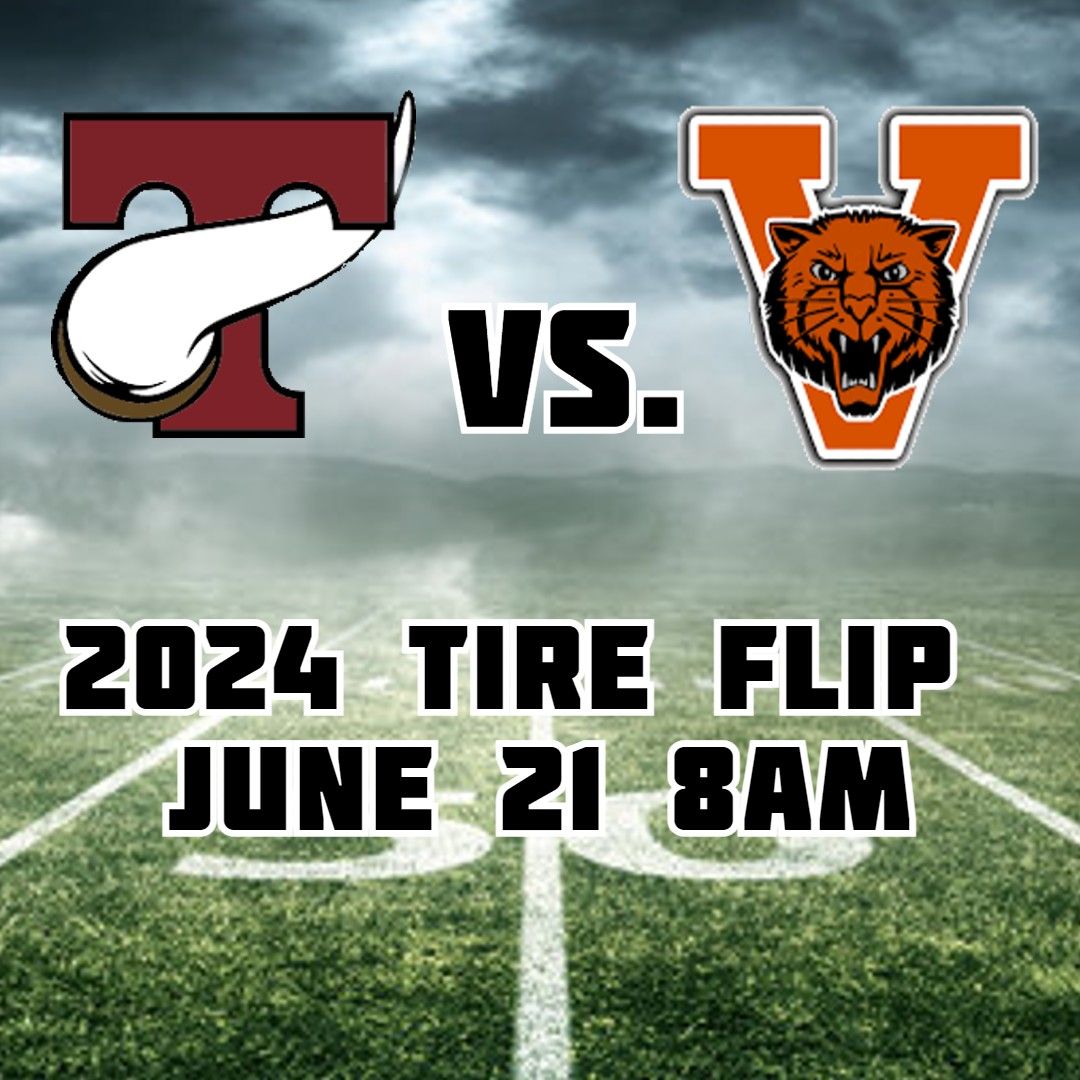 New look for the 2024 Football Tire Flip!! V-T Tire Flip!!! Stay tuned ! 
#VT