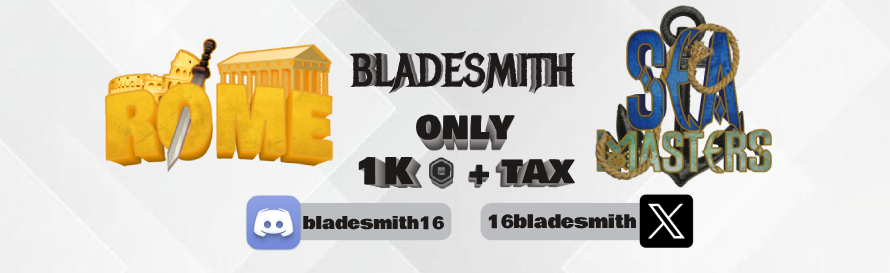 16bladesmith's tweet photo. @NoticiasUgc ¿Necesita un diseño de logotipo elegante para que sea mucho más económico y rápido que todos los demás? 

  Envíame un mensaje privado aquí en Twitter o en Discord: bladesmith16

📷 https://t.co/7nJyB1sSd8