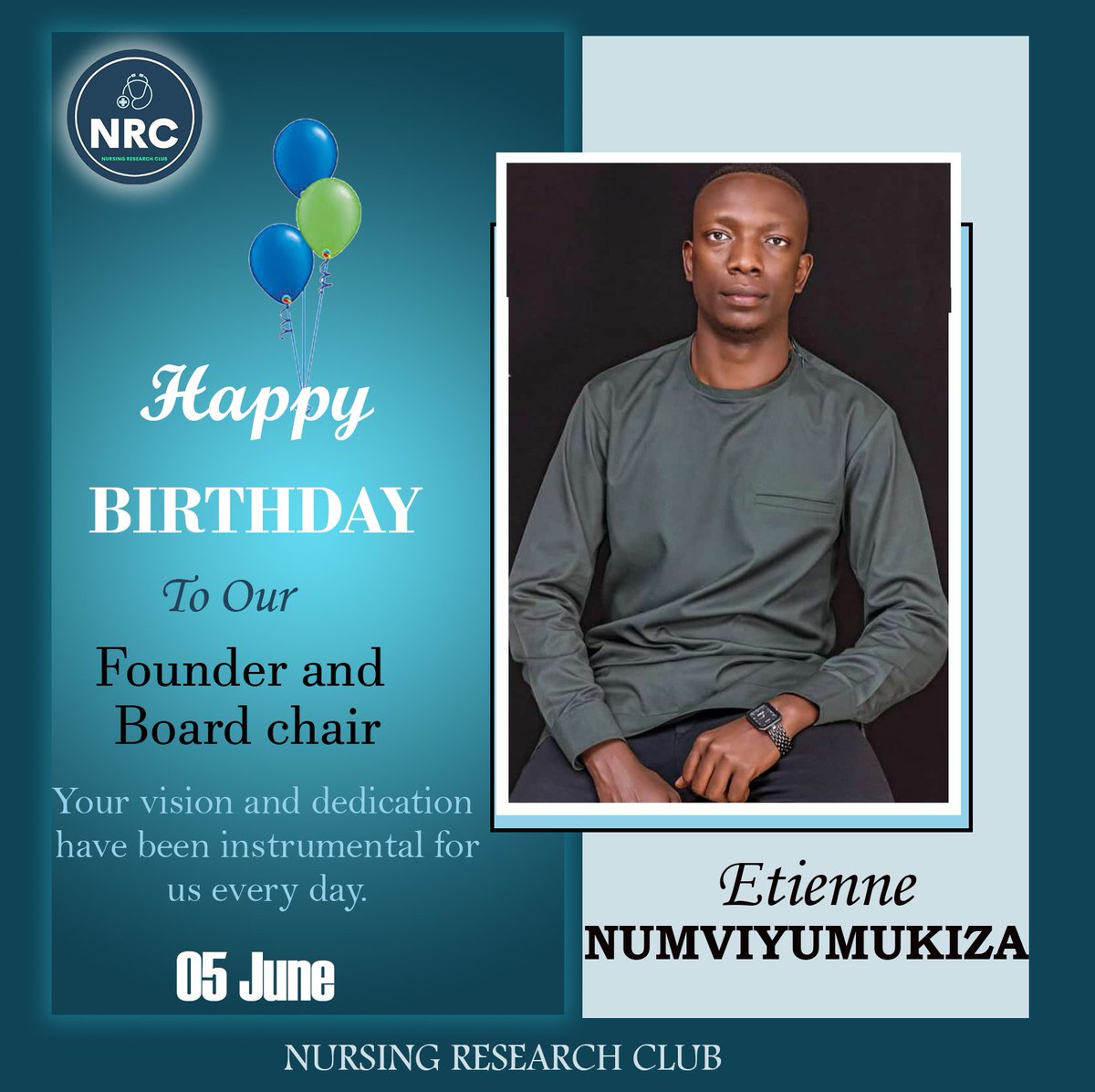 NursingR_Club's tweet photo. Happy Birthday @EtienneN250! Thank you for your invaluable contributions and for being a shining light in our community. Here's to many more years of health, happiness, and success! https://t.co/SJ9CYq8pJY