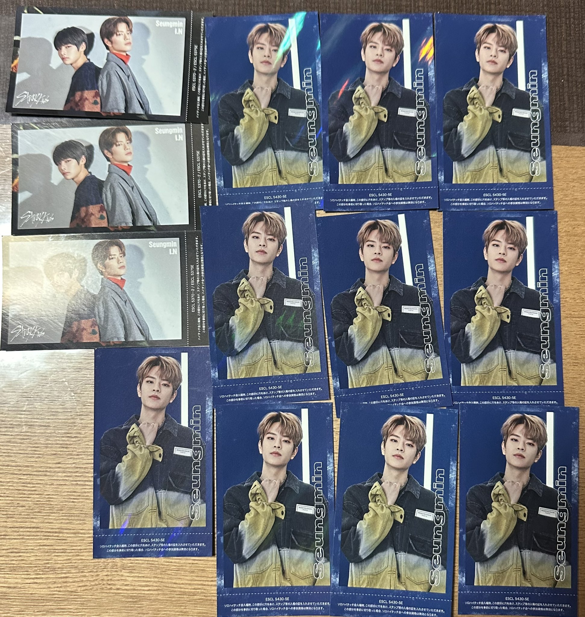 straykids トレカ　マンネズ　リリイベ　ハイタッチ券　スンミン　アイエン Straykids ユニット ハイタッチ券 スンミン アイエン