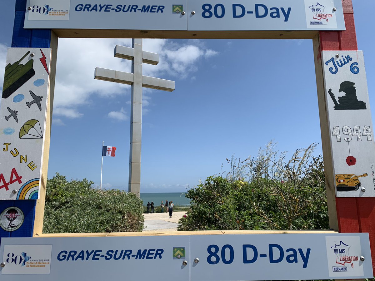 Eindrückliche Momente in der #Normandie #DDay