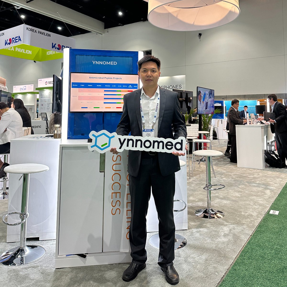 HongKongPolyU's tweet photo. 【 #BIO2024】#PolyU is returning to BIO International Convention in San Diego in the States!
 
This year, the industry’s premier event has attracted more than 18,500 industry leaders across the global biotech ecosystem. As the sole university representing Hong Kong, PolyU has showcased our pioneering academic-led research and groundbreaking advancements in biotechnology and life sciences.  Our booth is buzzing with vibrant exchanges and inspiring conversations as we aim to connect with industry leaders and learn the best practices!
 
On the other side of the hall, our PolyU-nurtured start-up, @YnnoMed Limited, led by Dr. Cong Ma also participated in the Hong Kong Pavilion as one of the companies from Hong Kong Science Park. Their presence underscored our commitment to fostering innovation and pursuing knowledge transfer.
 
If you are at BIO2024 and interested in cutting-edge research or international collaborations, join us at Booth #1411!

#TheHongKongPolytechnicUniversity #PolyU #ResearchforImpact #BIO2024 #Biotechnology #Innovation #Research #GlobalImpact #HongKong #SanDiego #LifeSciences #UniversityResearch #PolyUInnovation #PolyUResearch