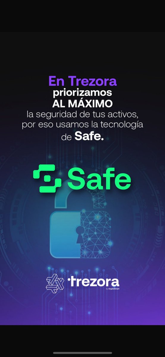 trezoraofc's tweet photo. Good morning to all the people who is grinding hard to build a better present and futures for their families and finances 🤝
We are thrilled to announce 📣 that @safe is empowering our Multinsign structure for our treasury operational flow chart
#Trezora #Defiminds #Fintech https://t.co/ajewne3b8L