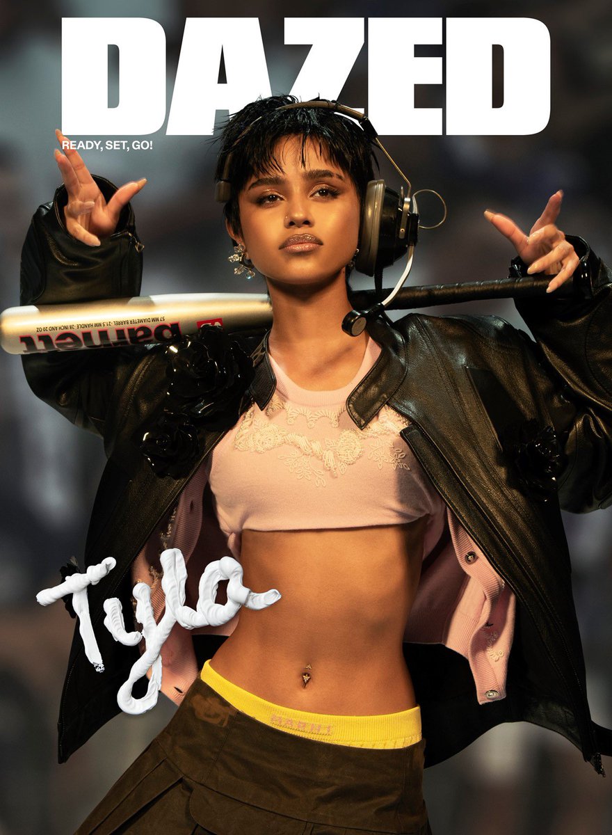 rapalert6's tweet image. Tyla covers Dazed Magazine’s Summer 2024 issue. 
📸: Hugo Comte