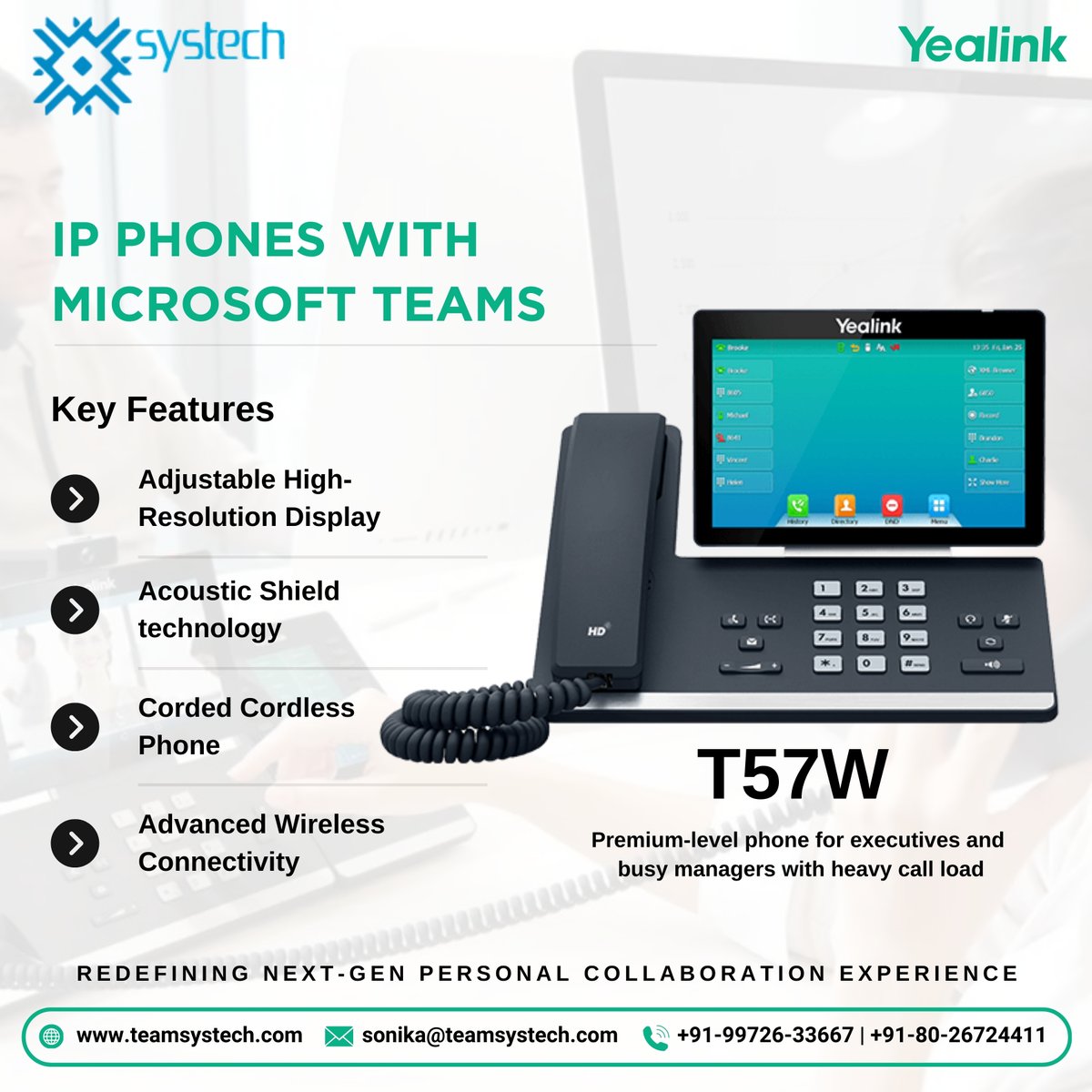 TeamSystech's tweet image. Upgrade your virtual meetings with MeetingBar A10! Perfect for small spaces and home offices, it offers seamless collaboration, enhanced video quality, and compatibility with Microsoft Teams, Zoom, and standalone mode.
#effortlesscommunication #teamempowerment #microsoftteams