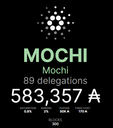 101 Epochs later, 300 Mochi blocks!