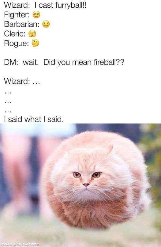 Reminds of the time a player threw a pet octopus at an enemy in the Schmitt Watch 😂 (check our YouTube!)

#dnd #ttrpg