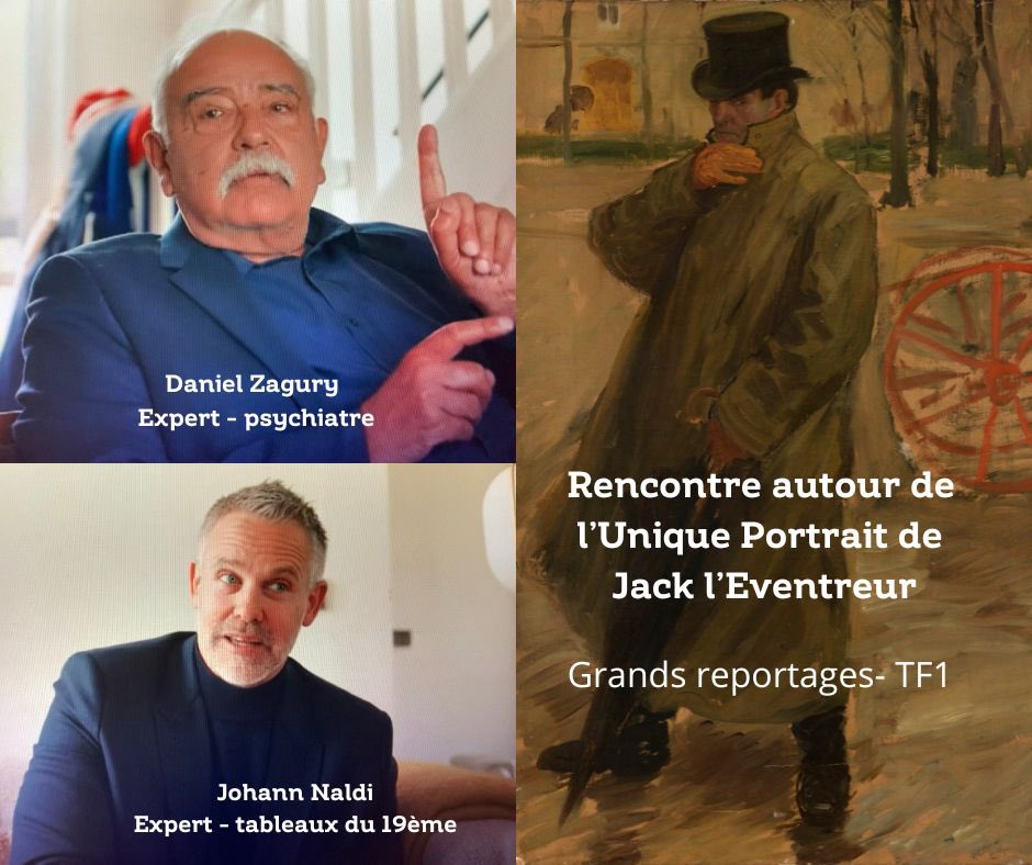 Rencontre passionnante avec Daniel Zagury, expert-psychiatre, spécialiste des tueurs en série, autour de L’Unique Portrait de Jack l’Eventreur diffusée sur <a href="/TF1/">TF1</a> dans Grands Reportages.
Détails de cette découverte dans « L’Unique Portrait de Jack l’Eventreur » <a href="/EdLObservatoire/">Éditions de l'Observatoire</a>