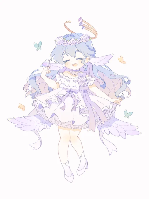 てんしみたいだね