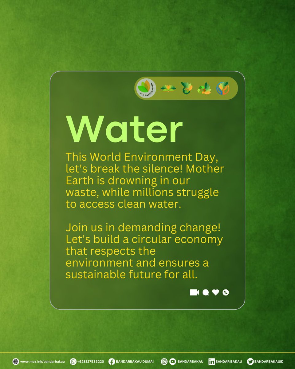 msmealliance_'s tweet image. Join us in demanding change! Let&apos;s build a circular economy that respects the environment and ensures a sustainable future for all.

#WorldEnvironmentDay
#StopWaterPrivatization 
#ProtectOurHeritage
#BandarBakauMenujuDunia