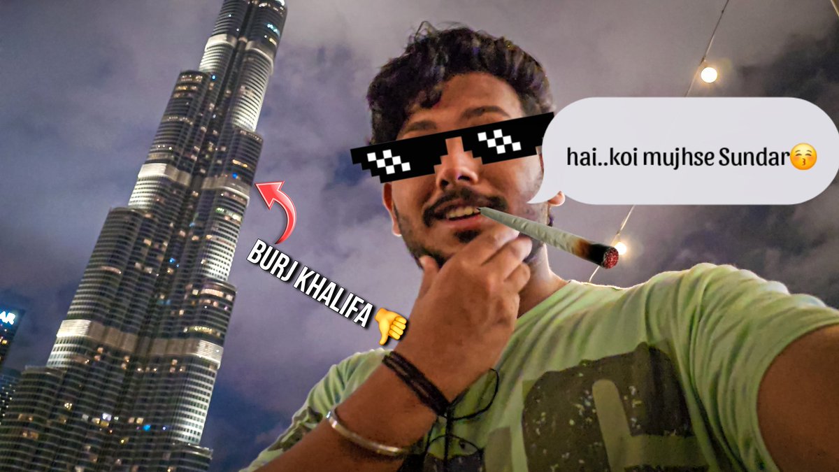 Sahilrajprajap1's tweet photo. SRP Gya Fir Se Dubai🤔...Kyu⁉️| Cruise Dinner🤮| Dubai Mall😵💫| Worst hotel😡| TYSRP #vlog21
https://t.co/t0E0IMs5QM
Make sure to hit the subscribe button and bell icon! 🔔
#Subscribe #terayaarsrp #StayTuned https://t.co/2mpa85z0fN
