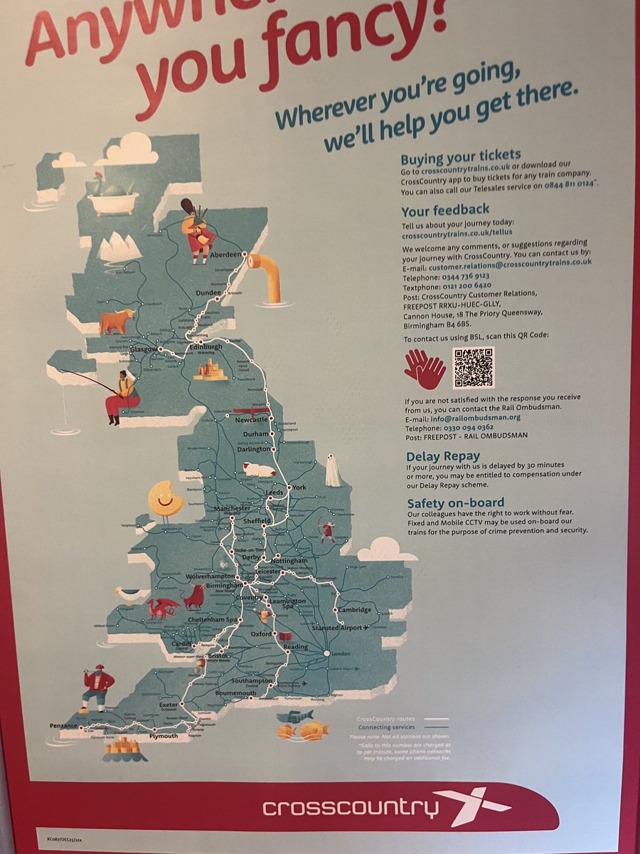 CattyMole's tweet photo. ⁦@CrossCountryUK⁩ - call me a pedant but the Humber is kind of quite a big thing to miss. It has a whopping bridge and everything. And the last time you could walk from Hull to Grimsby was in the ice age… https://t.co/jpi7nvTL4r