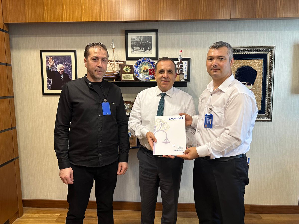 Emeklilikte adalet ve hak arayışlarını desteklediğimiz  <a href="/EmadDernegi/">EMEKLİLİKTE ADALET DERNEĞİ ⚖️</a> 'nin Ankara İl Temsilcileri Recep Yılmaz ve Osman Özbek'e ziyaretleri için teşekkür ediyorum. 

#TBMM #Chp