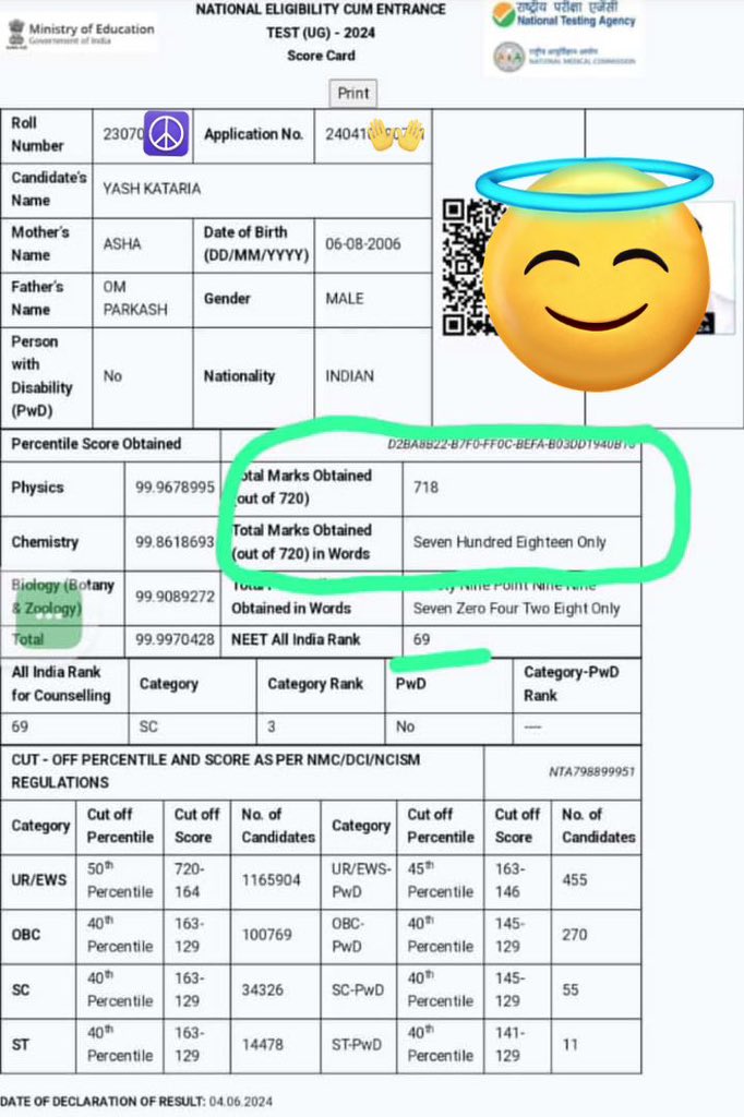 TauseefSiddi1's tweet photo. #NEET_परिक्षा_परिणाम  ???? why india sarkar 🫡🫡🫡🫡 @nsui @NTA_Exams @narendramodi @RahulGandhi @dhruv_rathee @ubaidnsui5153 https://t.co/nIKZjYI1oW