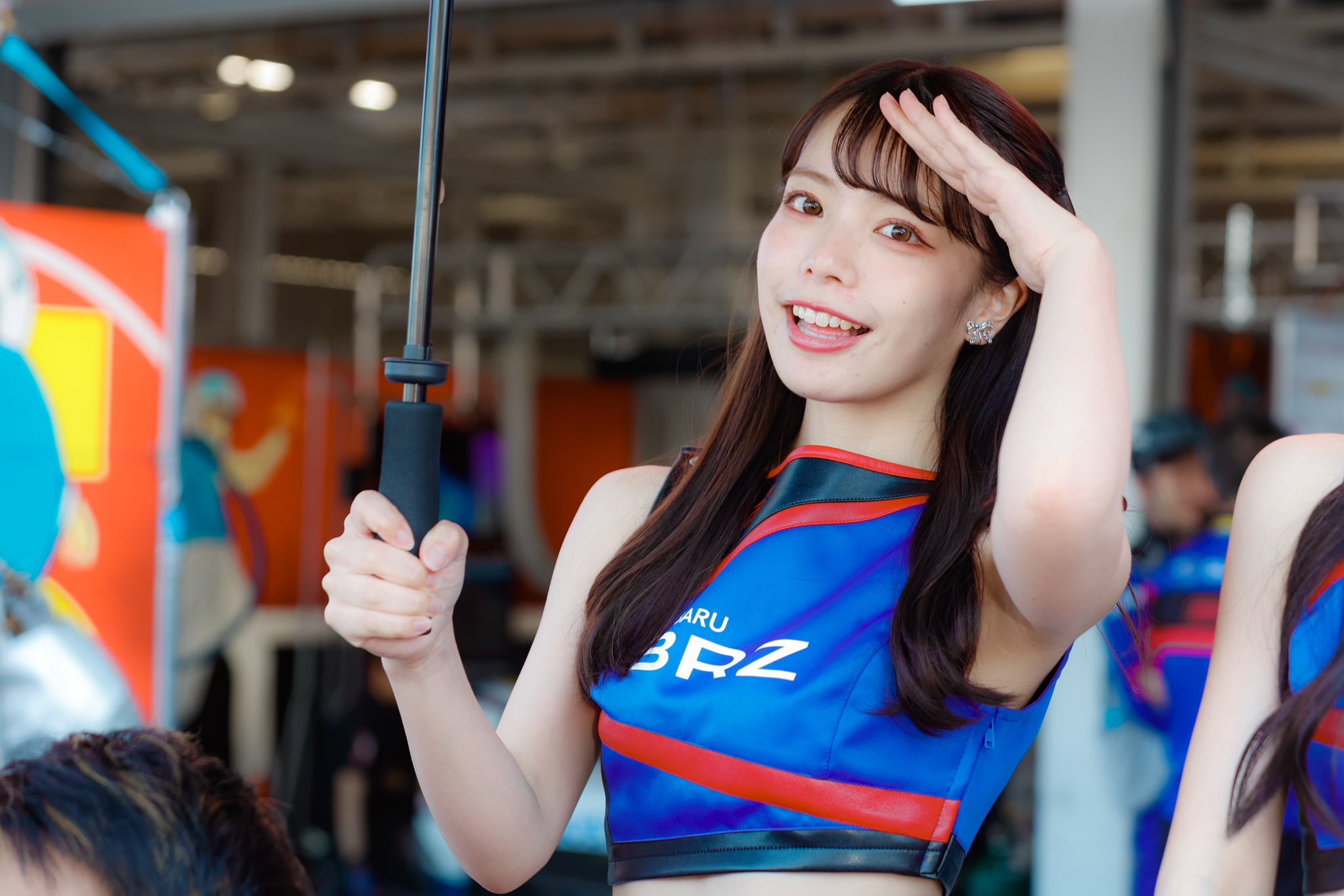 彩凛鈴ページ 鈴鹿でもボード担当させて頂けて、嬉しい💗 #Modulo64 #高身長