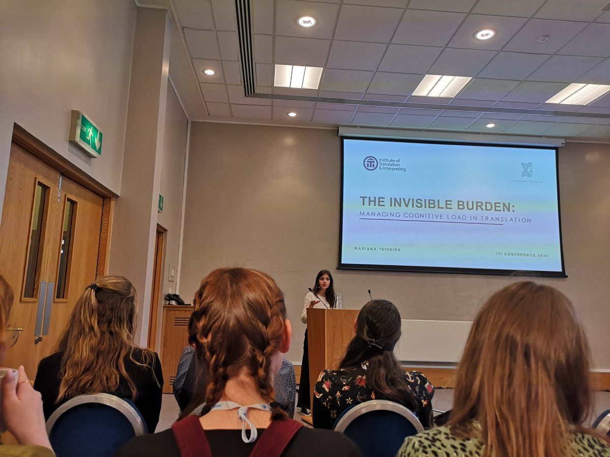 Second session of the day at #ITIconf2024