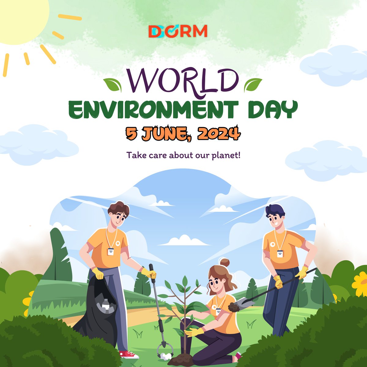 OrmDigi's tweet photo. Small steps lead to big changes. This Environment Day, start by making eco-friendly choices in your daily life. 🌱🌏
.
.
.
#WorldEnvironmentDay #GreenFuture #EnvironmentDay #EcoFriendly #SustainableLiving #GoGreen #ClimateAction #SaveThePlanet #GreenEarth #CleanEnergy #Protect https://t.co/SuIMnkbmi3