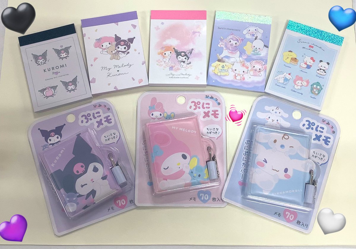 メモ帳担当より新商品入荷のお知らせです📝 大人気ひみつのぷにメモ