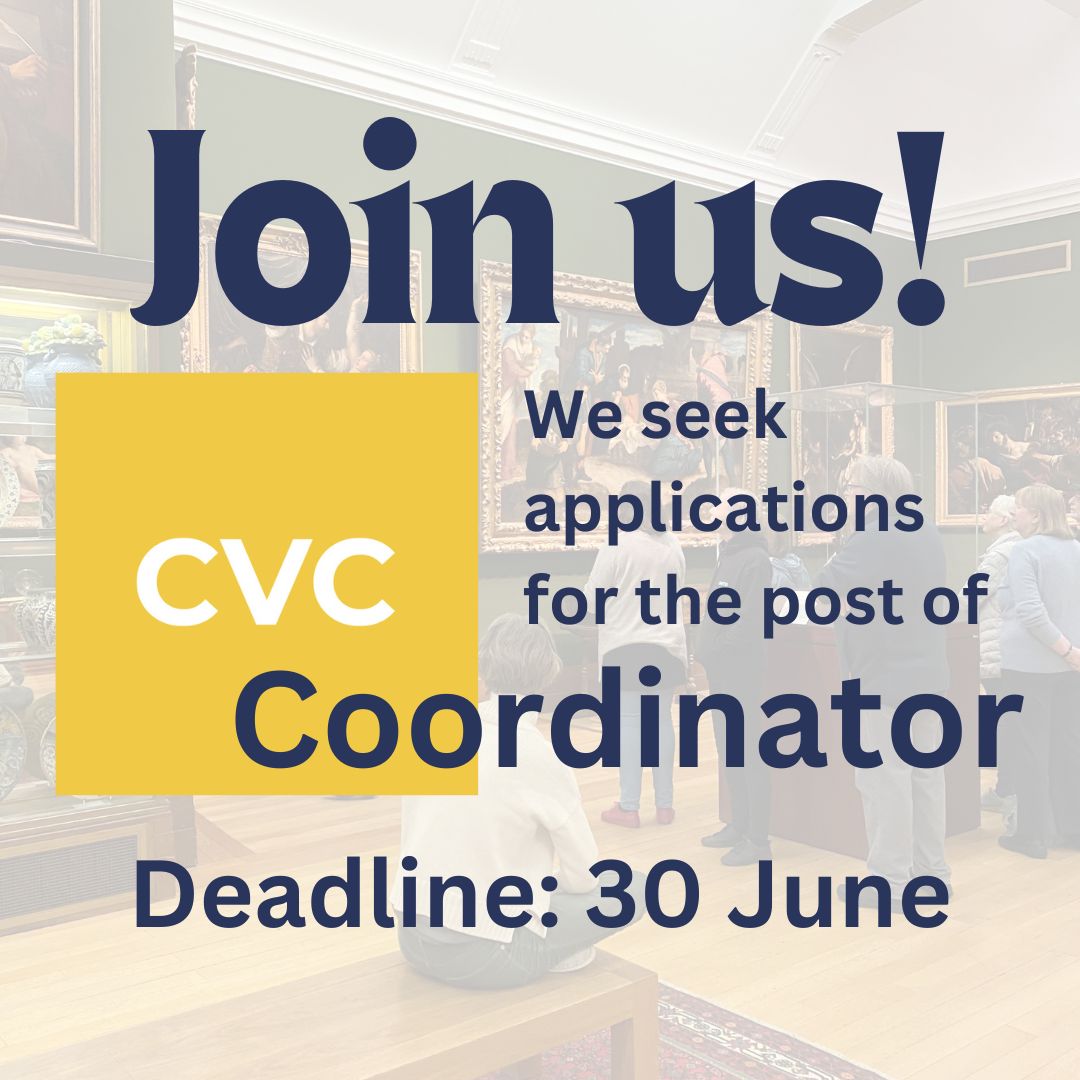 Cambridge Visual Culture (@camvisculture) on Twitter photo We're seeking a new post holder for the role of CVC Coordinator! Deadline 30 June: jobs.cam.ac.uk/job/46747/ <a href="/HoArt_cambridge/">ArtHistory Cambridge</a> <a href="/FitzMuseum_UK/">Fitzwilliam Museum</a> <a href="/kettlesyard/">Kettle's Yard</a> We're seeking a new post holder for the role of CVC Coordinator! Deadline 30 June: jobs.cam.ac.uk/job/46747/ <a href="/HoArt_cambridge/">ArtHistory Cambridge</a> <a href="/FitzMuseum_UK/">Fitzwilliam Museum</a> <a href="/kettlesyard/">Kettle's Yard</a>