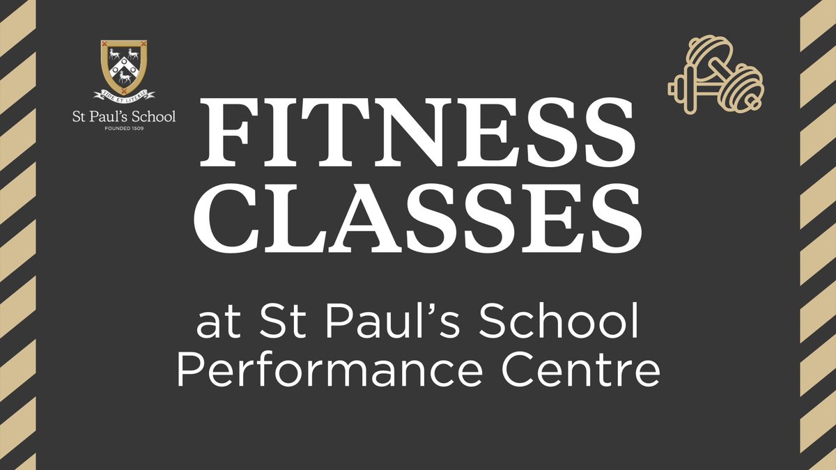 Have you heard about the community fitness classes running in our Performance Centre? Since the start of term, three classes have been taking place every week - Body Pump, Circuits, and Yoga. Everyone in the St Paul's community is welcome to join. Book now app.classfit.com/Studio/stpauls…