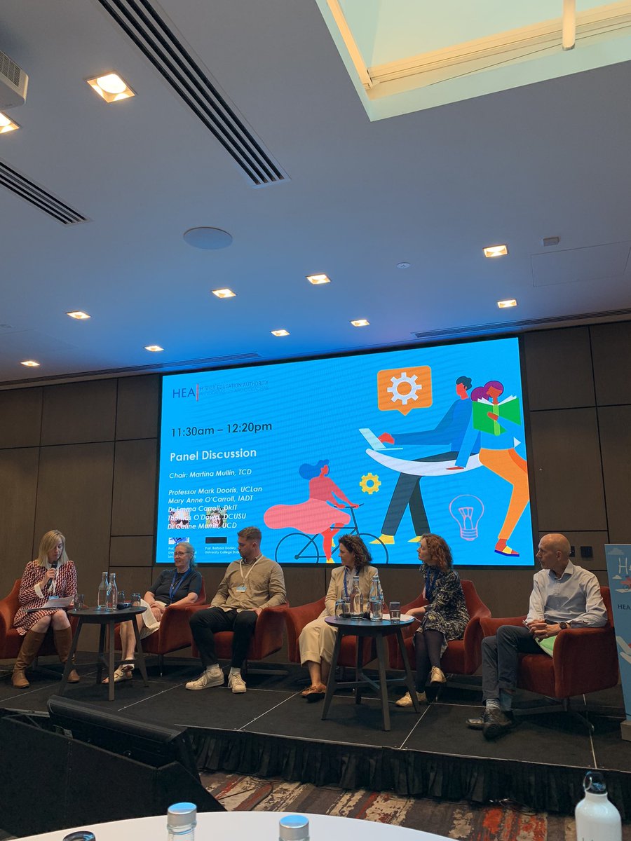 Panel discussion <a href="/hea_irl/">HEA</a> at the <a href="/HealthyCampusIE/">Healthy Campus HEA</a> meeting. Hosted by <a href="/TCDHealthP/">HealthyTrinity</a>