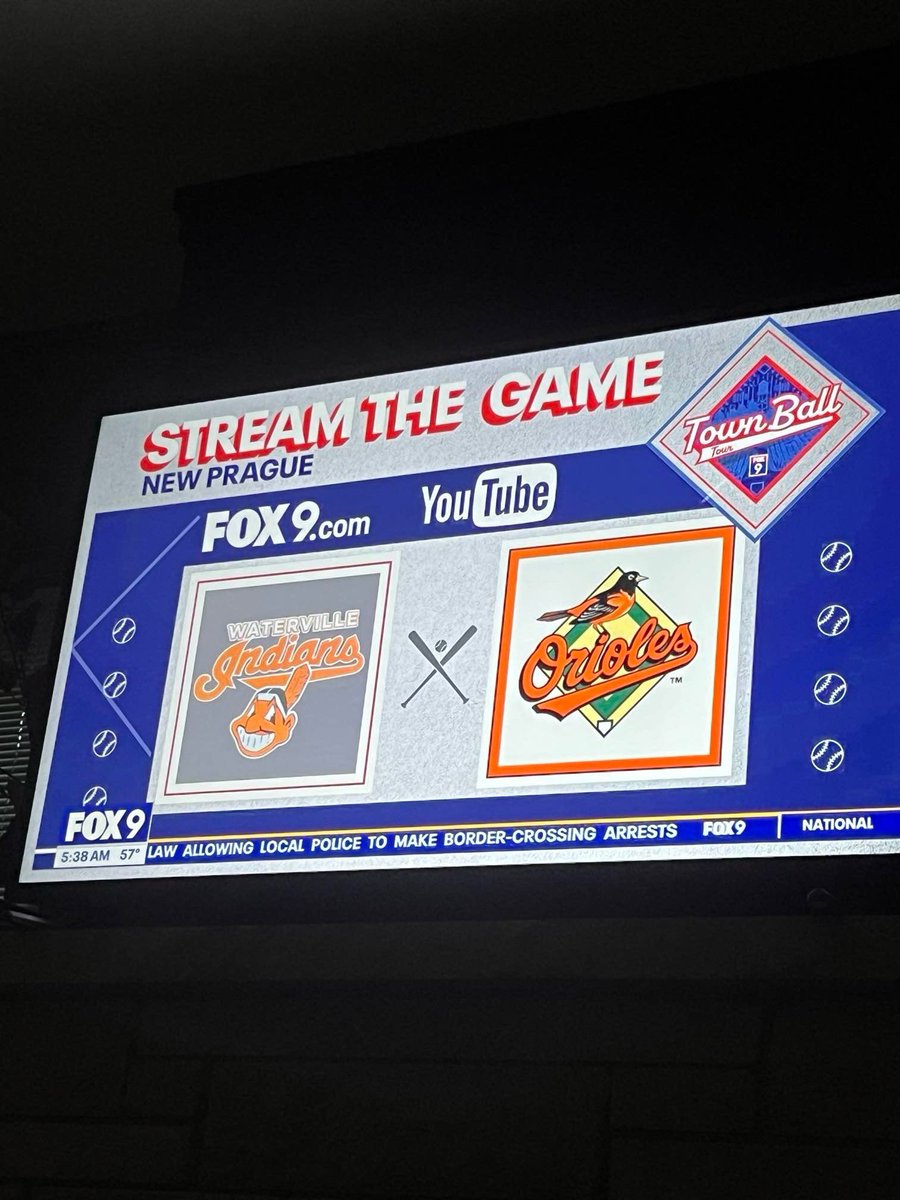 KedRepulsive's tweet photo. Babe, wake up. It’s Fox9’s Town Ball Tour Gameday. 

#RollMFTribe https://t.co/3CwCnSOljO