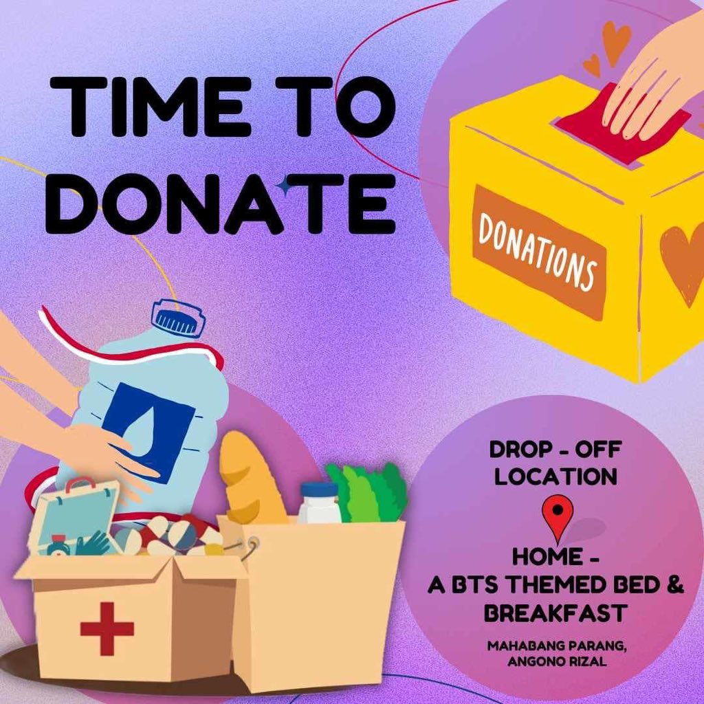 team_agtj's tweet photo. Every ARMY Bomb lights up a path of hope! 💜 💜

Join us in spreading love through donations for PWDs and seniors. Whether it's a small contribution or a big heart, every bit helps illuminate their lives. Let's make a difference together!🫰🫰 https://t.co/sMzXot9IQg