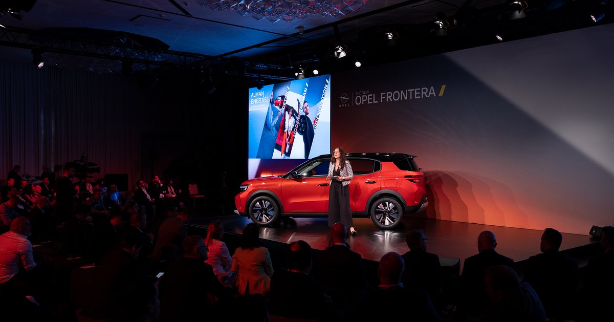 Back on the big stage: the new Opel Frontera! ⚡ #OpelPost went #behindthescenes when we celebrated the world premiere of our new #OpelFrontera in Istanbul. s.opel.com/6e1u14