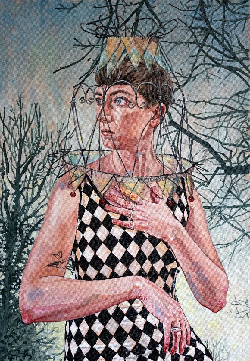 A Place to Wait 💡
2024
Oil on canvas
41.5 x 29.5cm