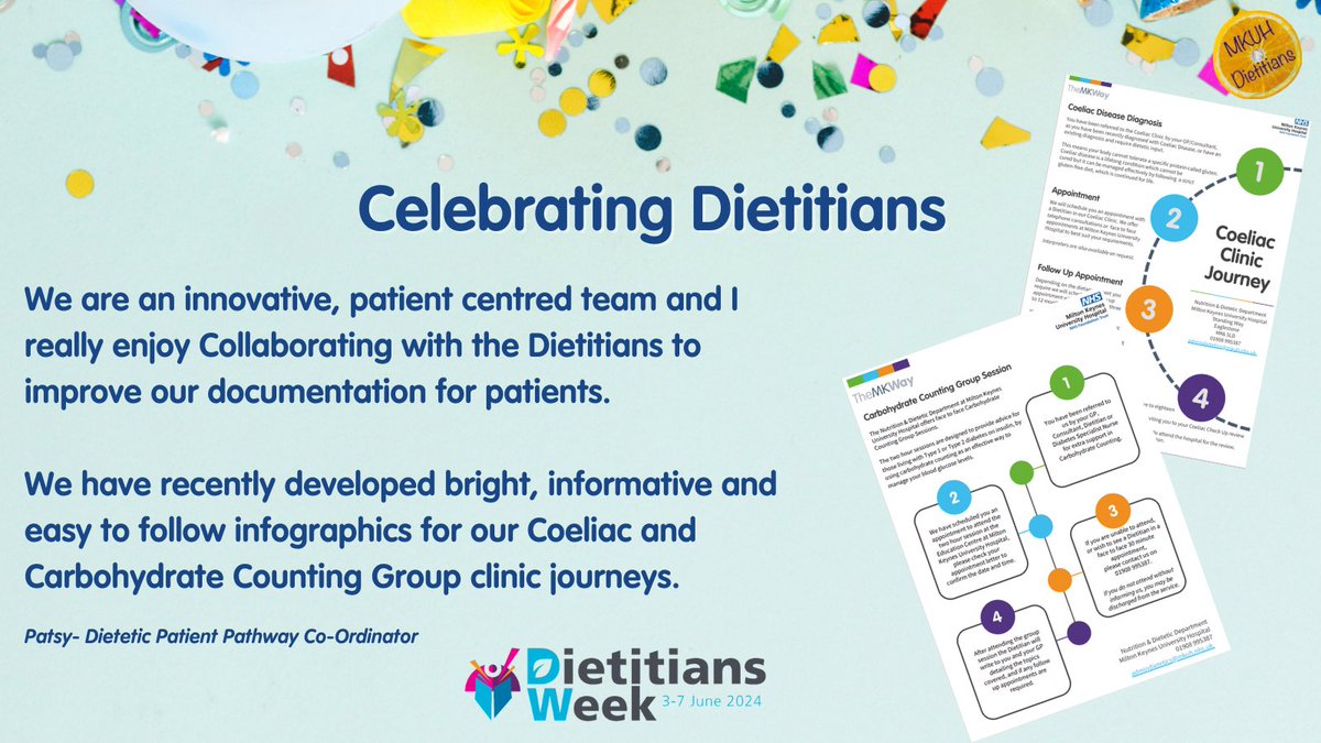 MKUHDietitians (@mkuhdietitians) on Twitter photo Our PPC Patsy is celebrating working with Dietitians to improve patient information…
#mkuh #mkuhdietitians #dietitiansweek <a href="/BDA_Dietitians/">British Dietetic Association</a> #DW2024 Our PPC Patsy is celebrating working with Dietitians to improve patient information…
#mkuh #mkuhdietitians #dietitiansweek <a href="/BDA_Dietitians/">British Dietetic Association</a> #DW2024