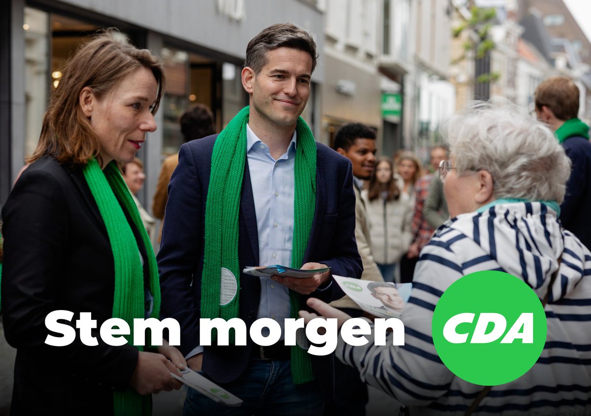Nog 1⃣ dag tot de #verkiezingen!

Tijd om je stempas klaar te leggen, de buurman herinneren dat er morgen verkiezingen zijn en jouw collega's te overtuigen #CDA te stemmen. 

We helpen je graag een handje met de #StemWijzer!
👉 cda.nl/europa