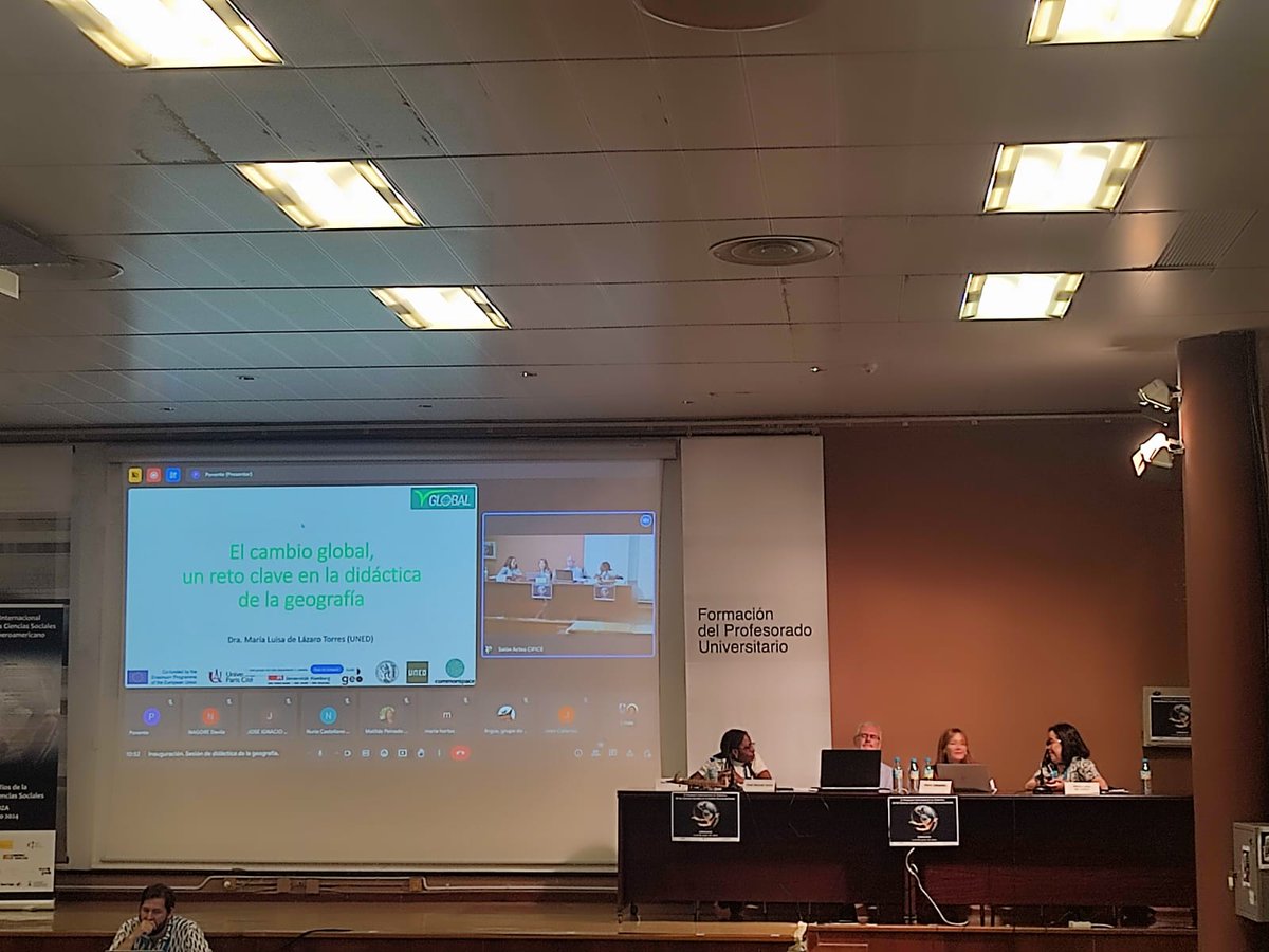 mlazaroto's tweet photo. V-Global has been presented at the XI Simposio Internacional de Didáctica de las Cienciaa Sociales en el ámbito Iberoamericano https://t.co/Yi0kAMiPwK