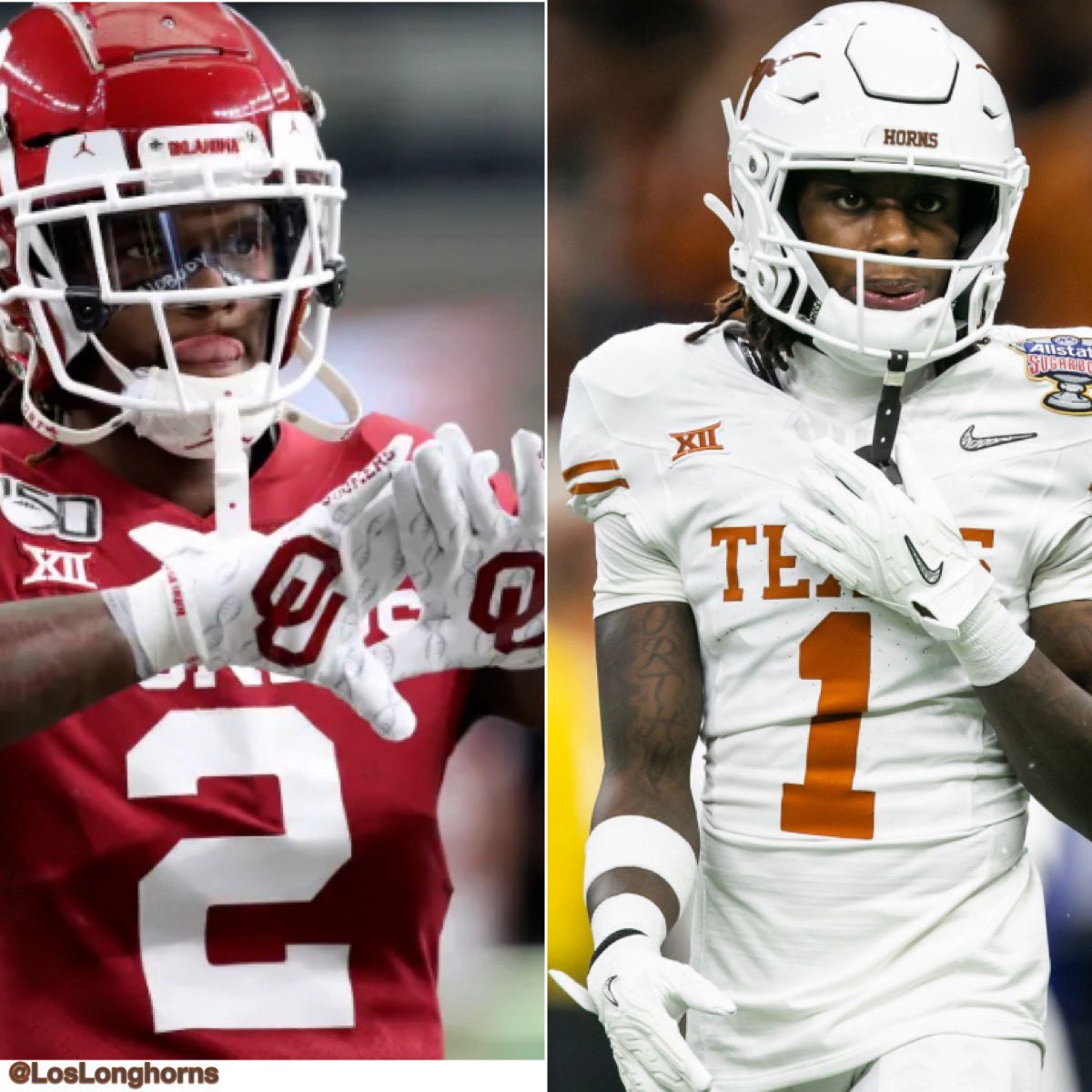 Who was the better College WR #Hookem #BoomerSooner #SEC
 
RT for CeeDee Lamb
Like for Xavier Worthy 🤘🏽