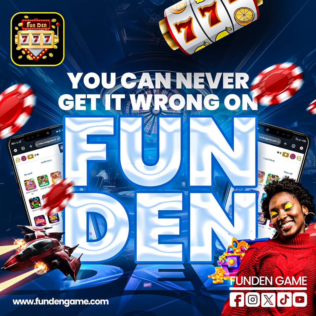 Play Games 🎮 
Have Fun 😊 
Cash out💰all at Funden games.🎯

play ▶️ now at fundengame.com

🔞 Play Responsibly (T&amp;C Apply)
#Funden #casino #winbig #playgame