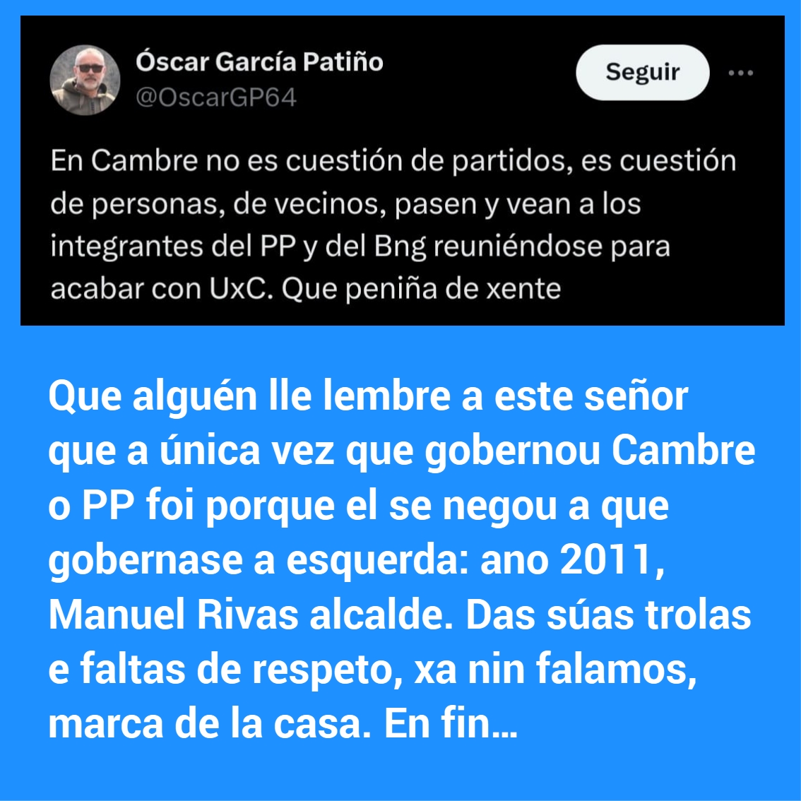 Troléase el mesmo... 😘