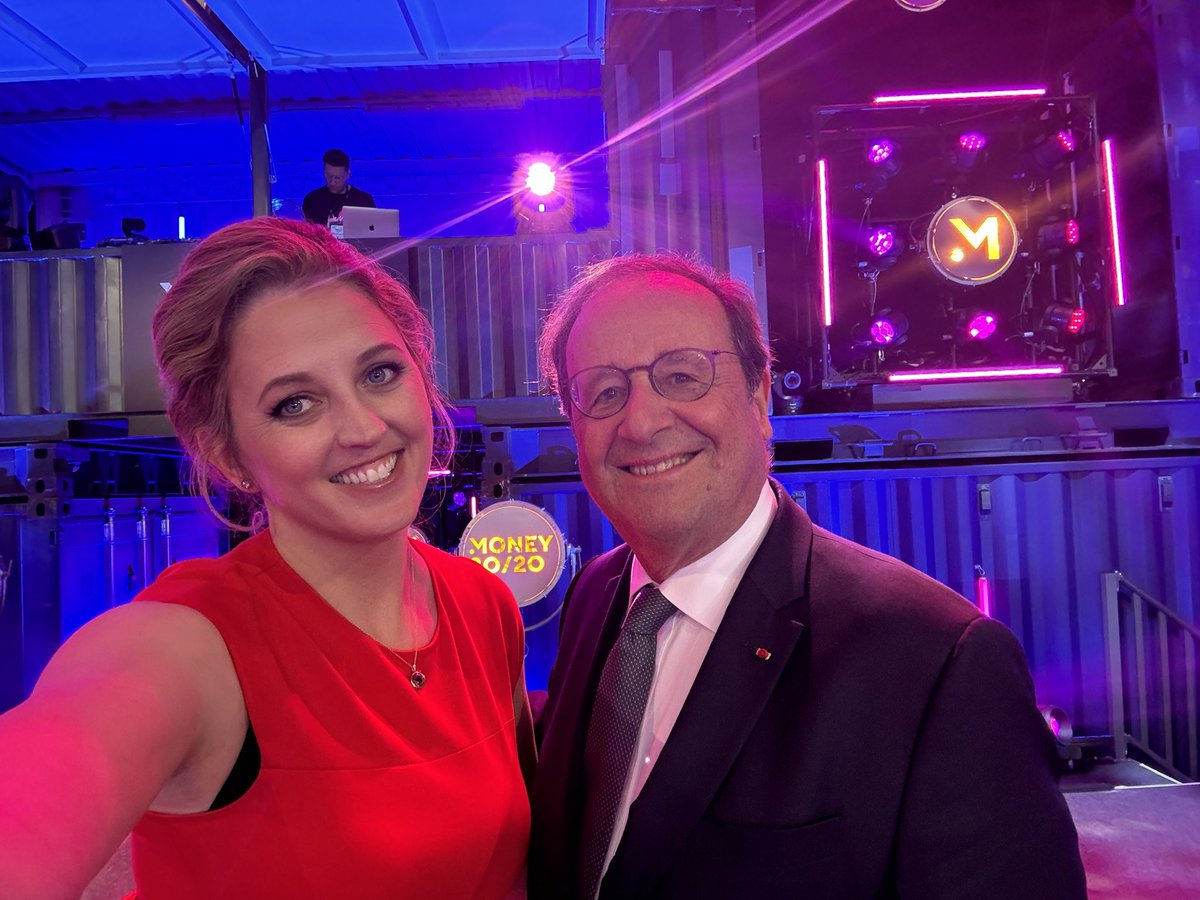 Scarlett Sieber (@scarlettsieber) on Twitter photo T minus 20 minutes until the former President of France and I take the main stage, aka the Exchange (Hall 7), at <a href="/money2020/">Money20/20</a> Europe. I promise you this session will not disappoint. Letās goooo #money2020eu T minus 20 minutes until the former President of France and I take the main stage, aka the Exchange (Hall 7), at <a href="/money2020/">Money20/20</a> Europe. I promise you this session will not disappoint. Letās goooo #money2020eu