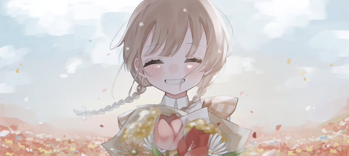 「ブーケ 花」のTwitter画像/イラスト(新着)