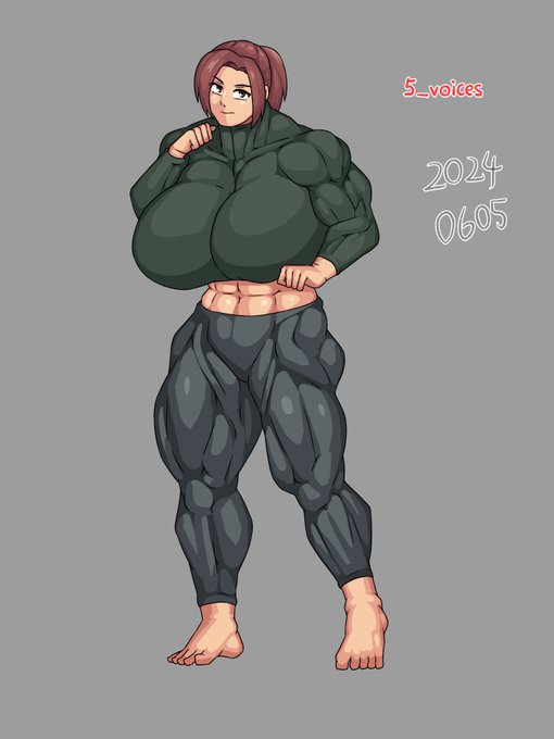 ポートレボディビル模写。 