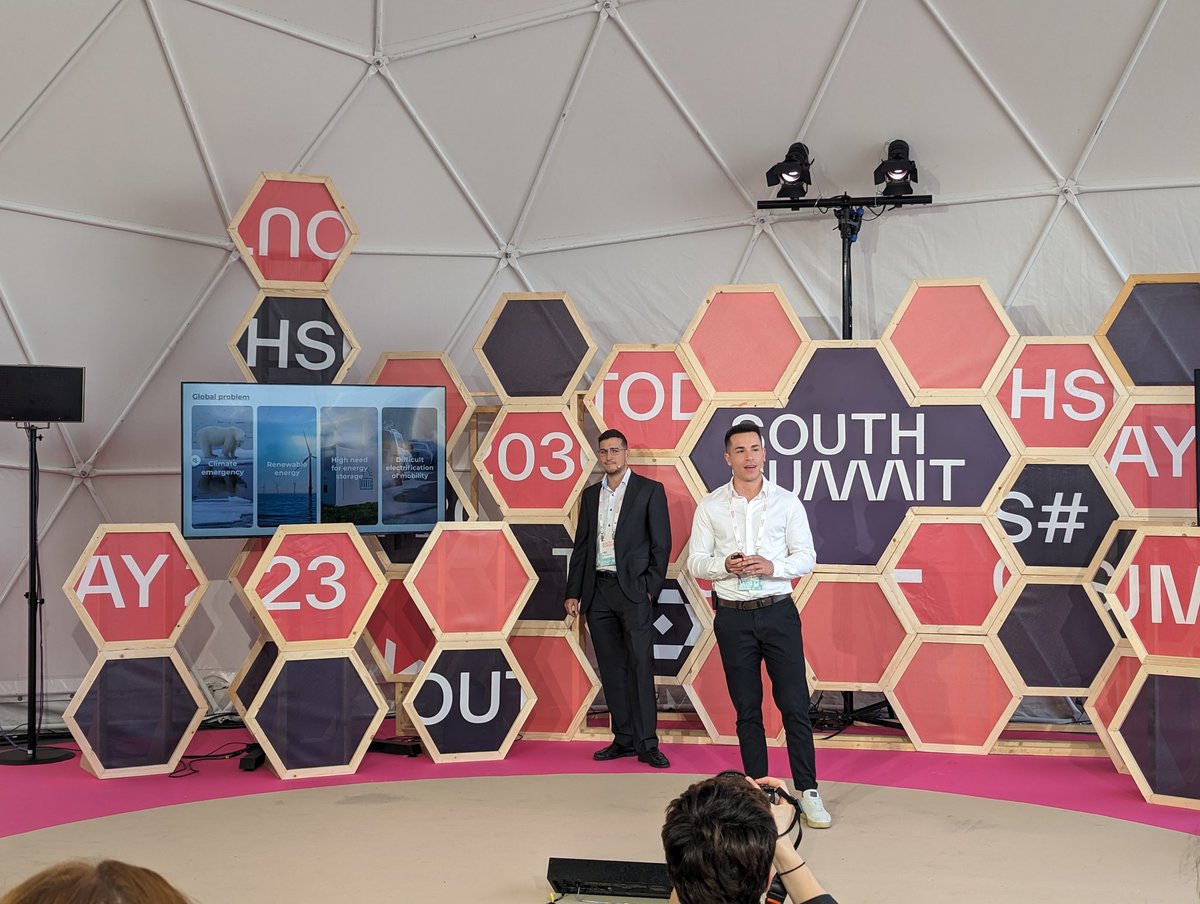 opentop_hub's tweet photo. Pitch section with #HydrosPower at @south_summit!
Unlock with them the full potencial of hydro!
@VLCInnovation @FValenciaport #ValenciaInnovationCapital #SouthSummit24 https://t.co/5FZ531Y9EN